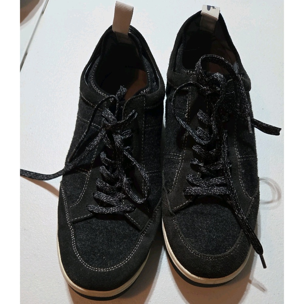 Johnnie-O Surf Side Board Sneaker Black Lace Up Casual  Men's Size 10.5